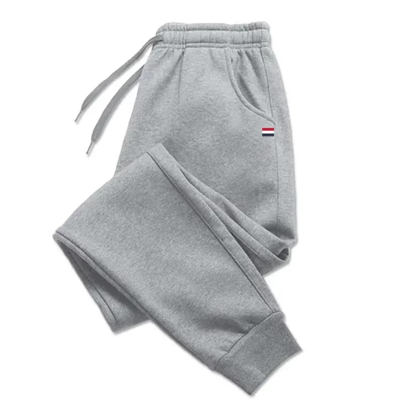 Streetwear Brand Tracksuit - กางเกงวอร์มแบรนด์ Autumn Winter สำหรับผู้ชาย/ผู้หญิง ใส่ออกกำลังกาย วิ่งจ๊อกกิ้ง