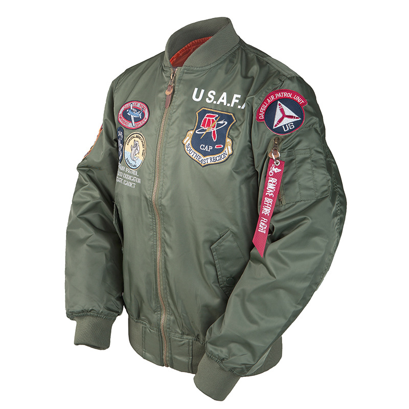 Streetwear Brand Vintage - เสื้อแจ็คเก็ตนักบิน MA1 รุ่น Top Gun ปี