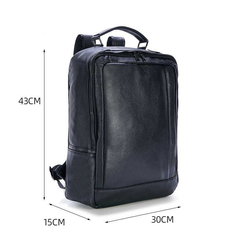 Streetwear Brand Backpack - 2027 ใหม่แบรนด์ของแท้หนังผู้ชายกระเป๋าเป้สะพายหลังแฟชั่นหนังธรรมชาติกระเป๋าเป้สะพายหลังนักเรียนเด็กหรูหรากระเป๋าแล็ปท็อปกระเป๋านักเรียน