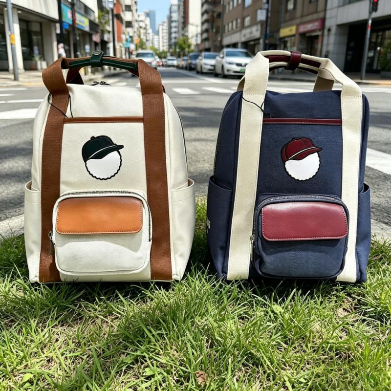 Streetwear Brand Backpack - กระเป๋าใส่เสื้อผ้ากอล์ฟสำหรับกิจกรรมกลางแจ้ง ความจุขนาดใหญ่ สำหรับผู้ชายและผู้หญิง น้ำหนักเบา แบรนด์กีฬา กระเป๋าเป้กอล์ฟ