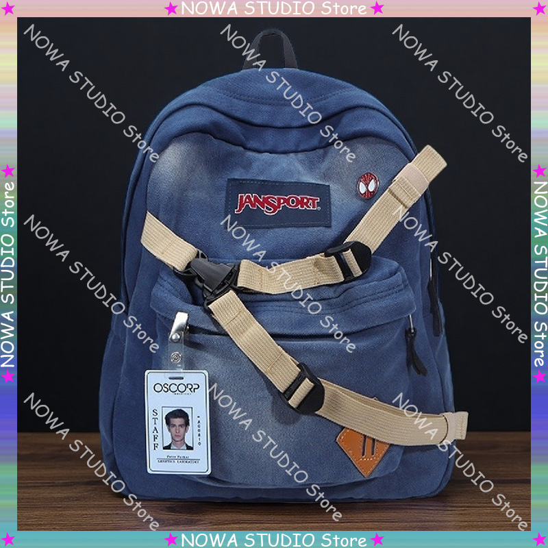 Streetwear Brand Backpack - มีสินค้าในสต็อก กระเป๋าเป้ Jansport รุ่น Peter Parker
