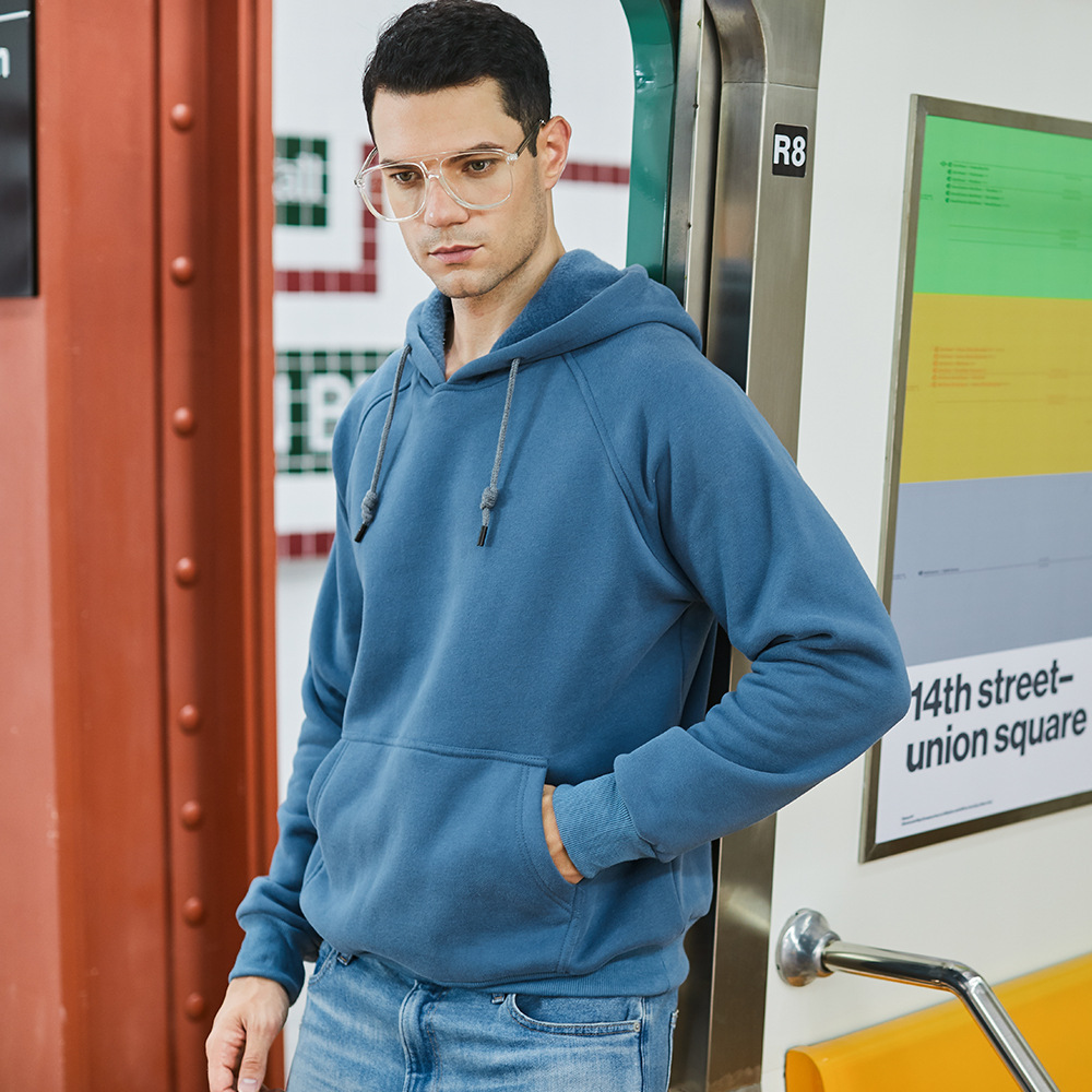 เสื้อฮู้ดดี้สีพื้นคุณภาพแบรนด์ - Streetwear Brand Tracksuit บทวิจารณ์และราคา