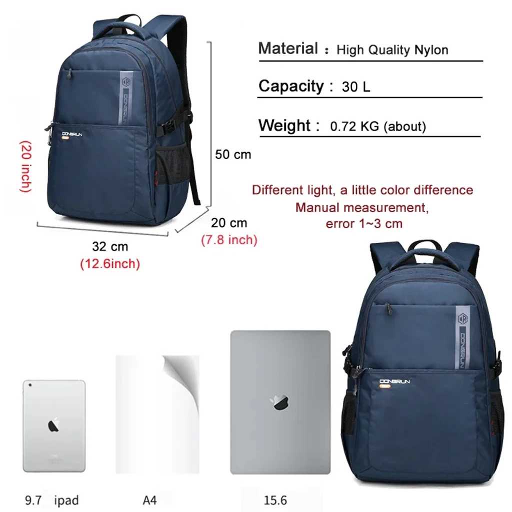 กระเป๋าเป้สะพายหลังสําหรับชายห - Streetwear Brand Backpack บทวิจารณ์และราคา